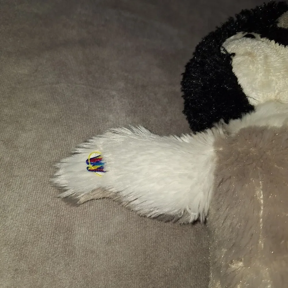 Ganz Webkinz Plush Baby Penguin Grey Black White No Code Stuffed Animal